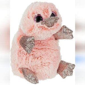 VTG TY Wilma the Platypus Pink Beanie Baby